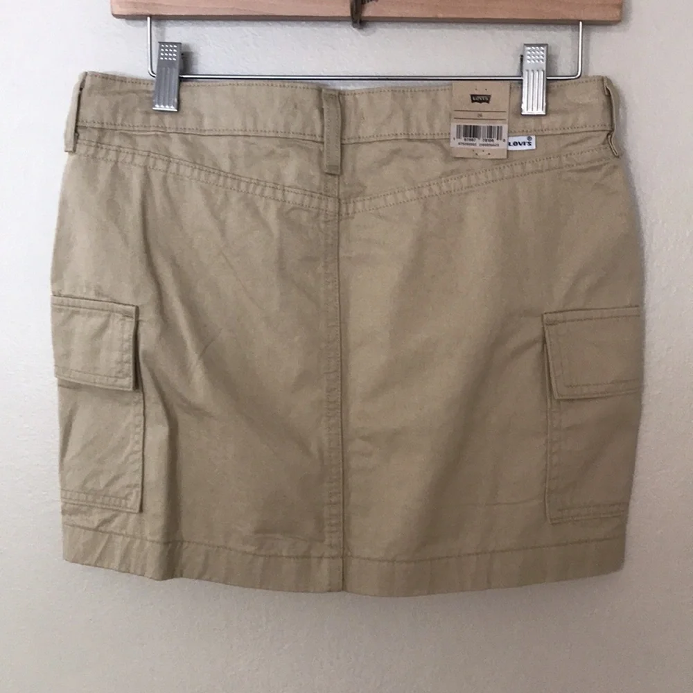 NEW‎ Levi’s 94 CARGO TWILL MINI SKIRT